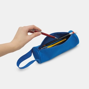 Trousse à stylos ronde avec poignée personnalisable