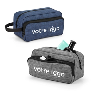 Trousse de toilette en polyester 300D KEVIN personnalisable