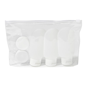 Trousse de voyage cosmétique avec pochette zippée personnalisable