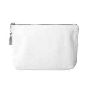 Trousse de voyage POMPON en coton BIO personnalisable