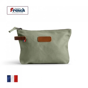 Trousse made in france 100% coton bio 360gr certifié GOTS personnalisable