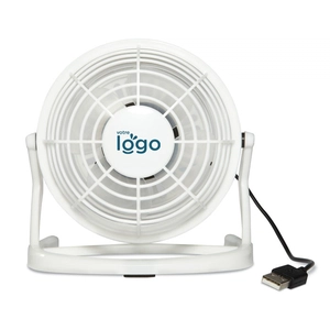 Ventilateur de bureau - chargement par port USB personnalisable