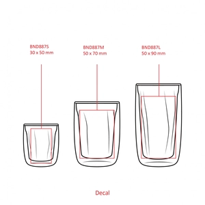 Verre à double paroi 250ml personnalisable