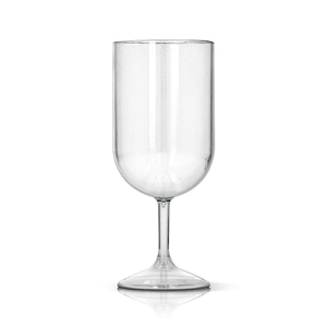 Verre à vin en tritan 18cl - ultra résistant et réutilisable personnalisable