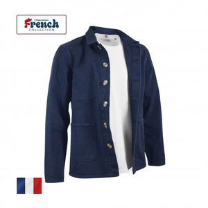 Veste de travail made in France avec poches intérieures personnalisable