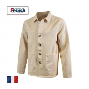 Veste de travail made in France avec poches intérieures personnalisable