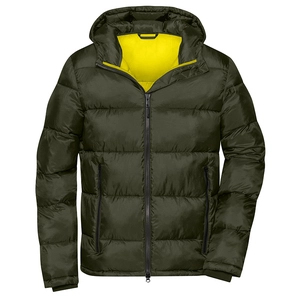 Veste matelassé hiver Homme 100% en RPET - sans PVC personnalisable