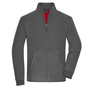 Veste polaire Homme 320 gr/m avec col montant - fermeture YKK personnalisable