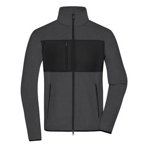 Veste polaire pour Homme en polyester recyclé - zip YKK personnalisable