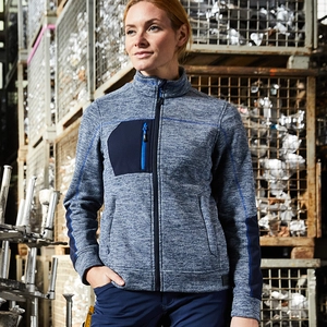 Veste polaire tricot de travail pour Femme - 80% polyester recyclé personnalisable