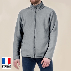 Veste polaire unisexe 280gr/m2 en polyester -  confectionnée en france personnalisable