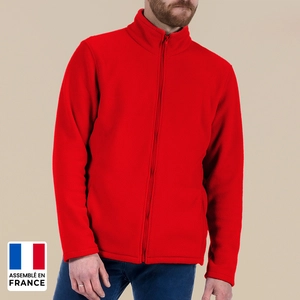 Veste polaire unisexe 290 gr/m2 confectionnée en France personnalisable