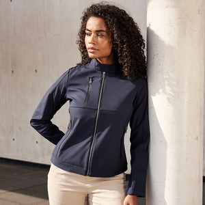 Veste softshell Femme avec poches intérieures et ouverture jeannette personnalisable