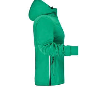 Veste softshell Hiver Femme avec capuche amovible - Coupe cintrée personnalisable