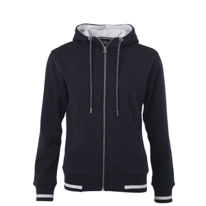 Veste sweat femme, zip métal YKK personnalisable