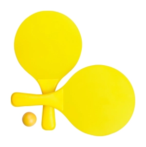 Raquettes de plage avec balle assortie - Jeu tennis de plage personnalisable