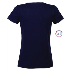 T shirt Femme Made In France col rond -  100% coton personnalisable