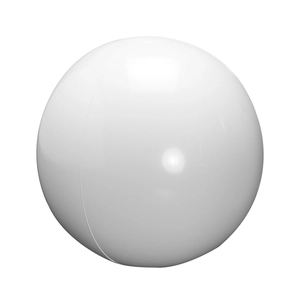 Ballon de plage gonflable PVC brillant - Diamètre 40 cm personnalisable