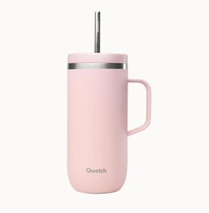 Mug isotherme QWETCH COLD CUP avec anse - 600 ml personnalisable