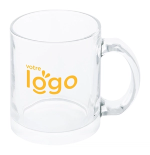 Mug en verre de 300 ml THROUSUB personnalisable