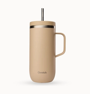 Mug isotherme QWETCH COLD CUP avec anse - 600 ml personnalisable