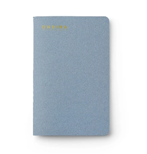 Mini carnet de notes souple 9x14 cm - papier Fedrigoni 250g/m2 personnalisable