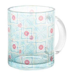 Mug en verre de 300 ml THROUSUB personnalisable