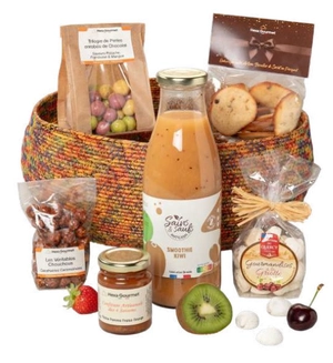 Coffret gourmand CORBEILLE DES DOUCEUX - Box cadeau