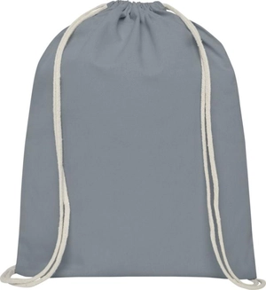 Sac à dos en coton avec fermeture à cordon - sac à dos 140g 5 litres personnalisable