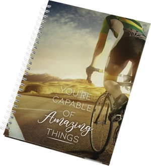 Agenda non daté Desk-Mate® à couverture rigide A5 personnalisable
