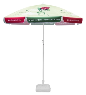 Parasol sur-mesure fabriqué en Europe personnalisable