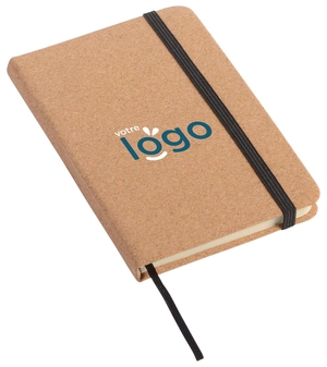 Bloc notes A6 EXECUTIVE, carnet avec couverture en liège personnalisable