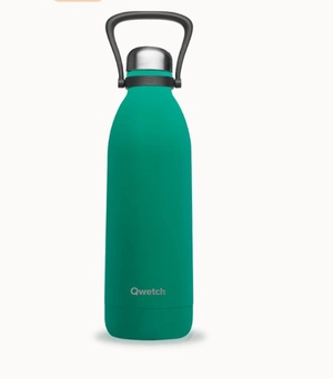 Bouteille isotherme avec poignée QWETCH TITAN - 1,5l personnalisable