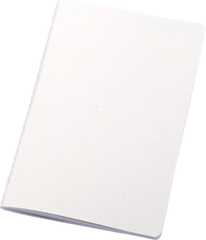 Carnet avec couverture en papier biosourcé - 80 feuilles lignées personnalisable