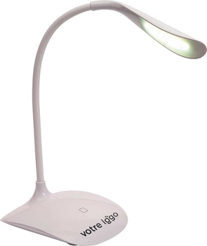 Lampe de bureau cou mobile 14 LED avec variateur d'intensité personnalisable