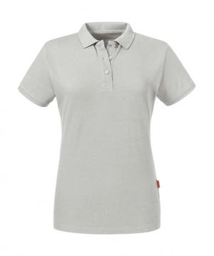 Polo pour femme en coton avec col à trois boutons personnalisable