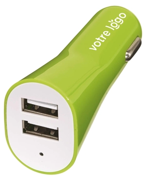 Chargeur USB de voiture 2 ports USB personnalisable