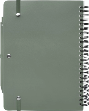 Carnet à couverture rigide d’origine océanique A5 avec stylo bille (encre noire) personnalisable
