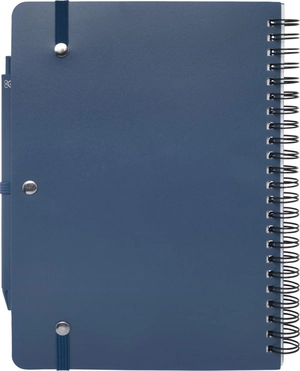 Carnet à couverture rigide d’origine océanique A5 avec stylo bille (encre noire) personnalisable