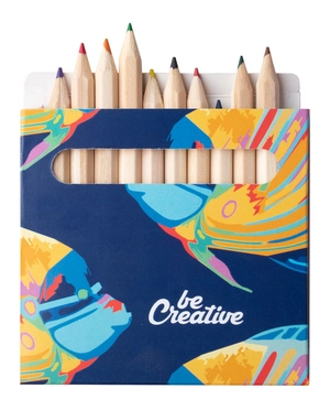 Set de 12 crayons en bois - made in Europe personnalisable