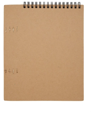 Carnet de notes à spirales A5 à couverture souple et set de crayons gras personnalisable