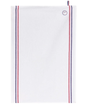 Essuie-vaisselle 2 rayures Origine France Garantie - Torchon KARIBAN personnalisable