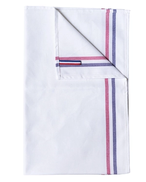 Essuie-vaisselle 2 rayures Origine France Garantie - Torchon KARIBAN