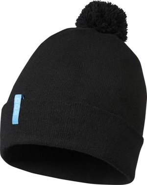 Bonnet avec pompon en polyester recyclé certifié GRS personnalisable