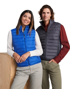 Gilet sans manches au toucher plume pour femme - avec isolation personnalisable