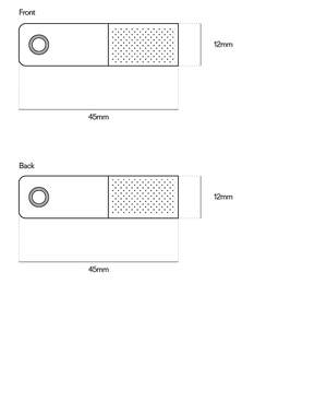 Clé USB bi matière avec LED lumineuse - 4GB à 128GB personnalisable