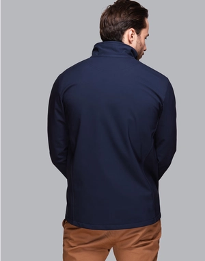 Blouson softshell Homme en polyester recyclé Made in France personnalisable