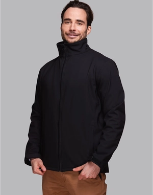 Blouson softshell Homme en polyester recyclé Made in France personnalisable