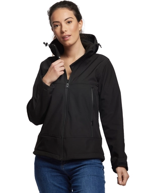 Blouson Softshell Femme en polyester recyclé rPET personnalisable