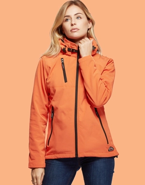 Blouson Softshell Femme respirant et déperlant - 2 couches personnalisable